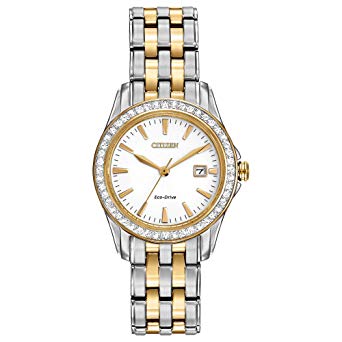 citizen silhouette crystal ladies watch