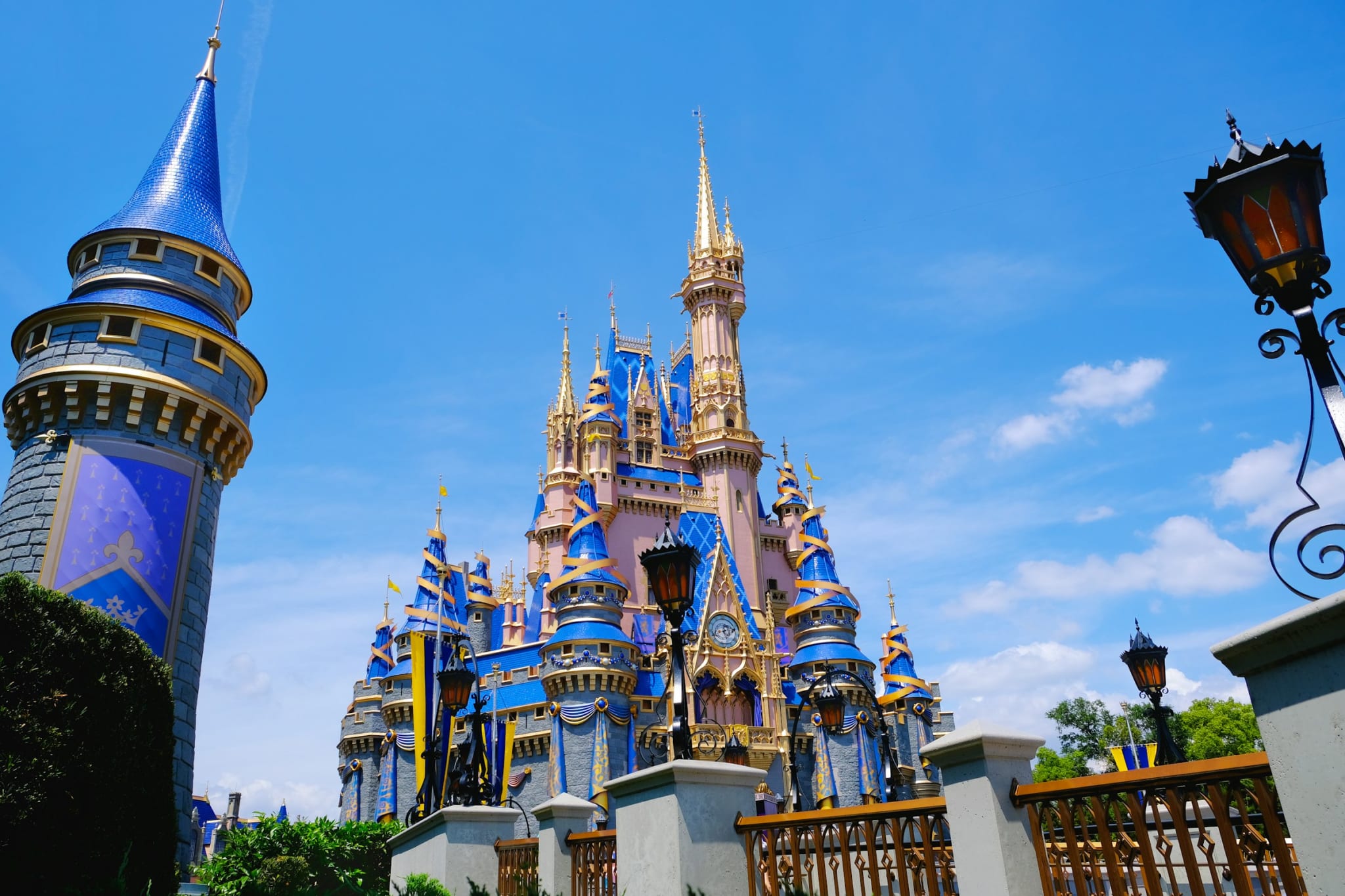 Slottet i Magic Kingdom i Disney World
