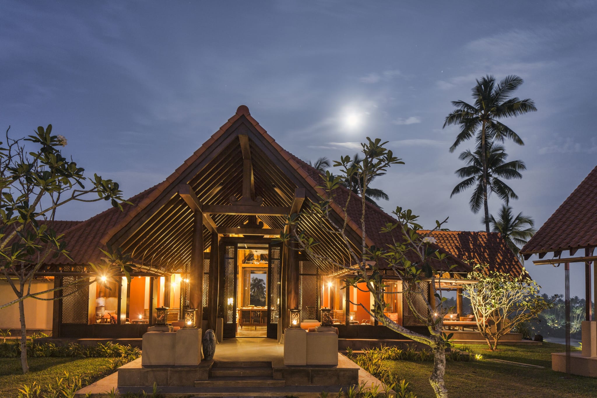 Cape Weligama on the cliffs above the south coast of Sri Lanka