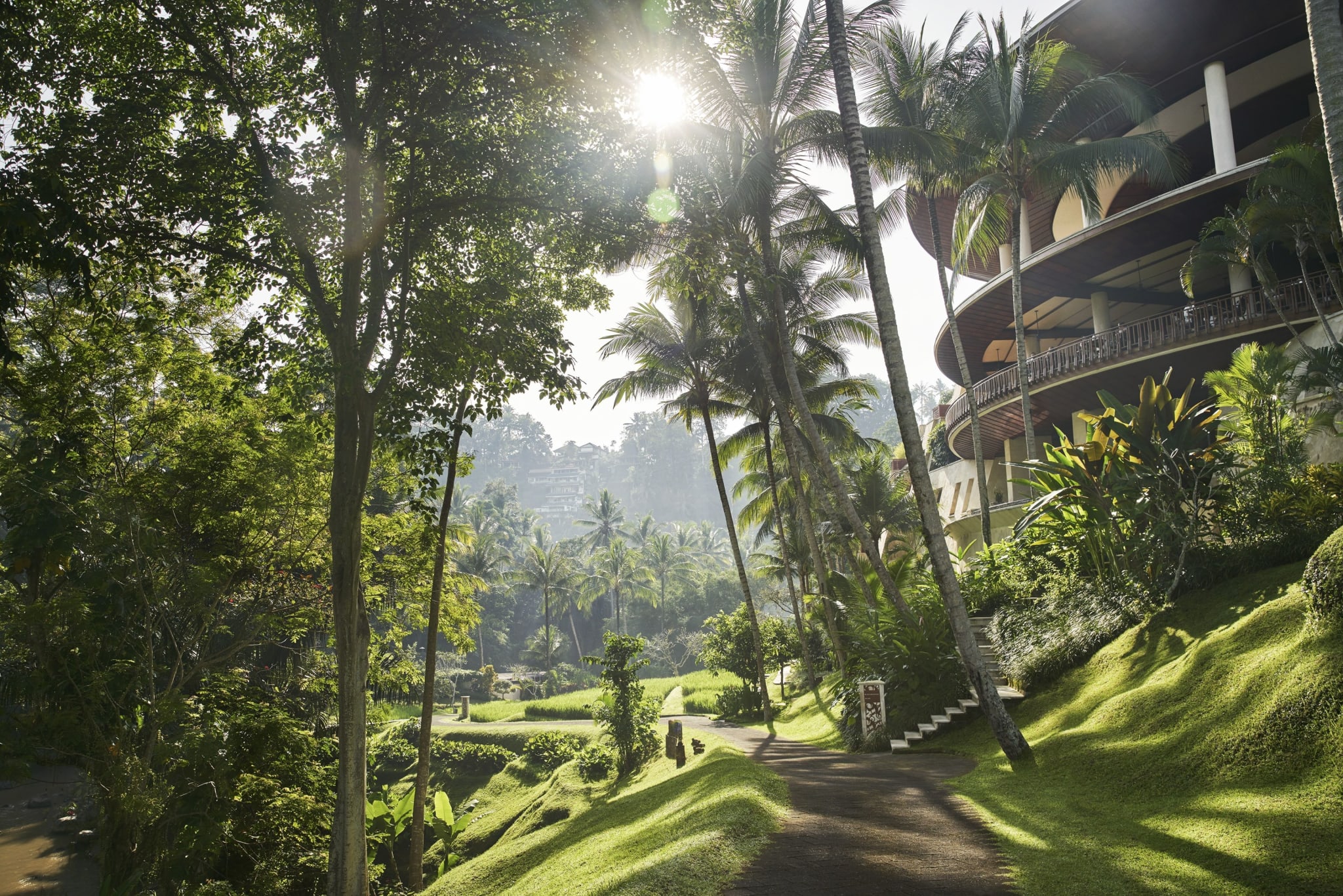 Four Seasons Resort Bali at Sayan i elvedalen ved Ubud