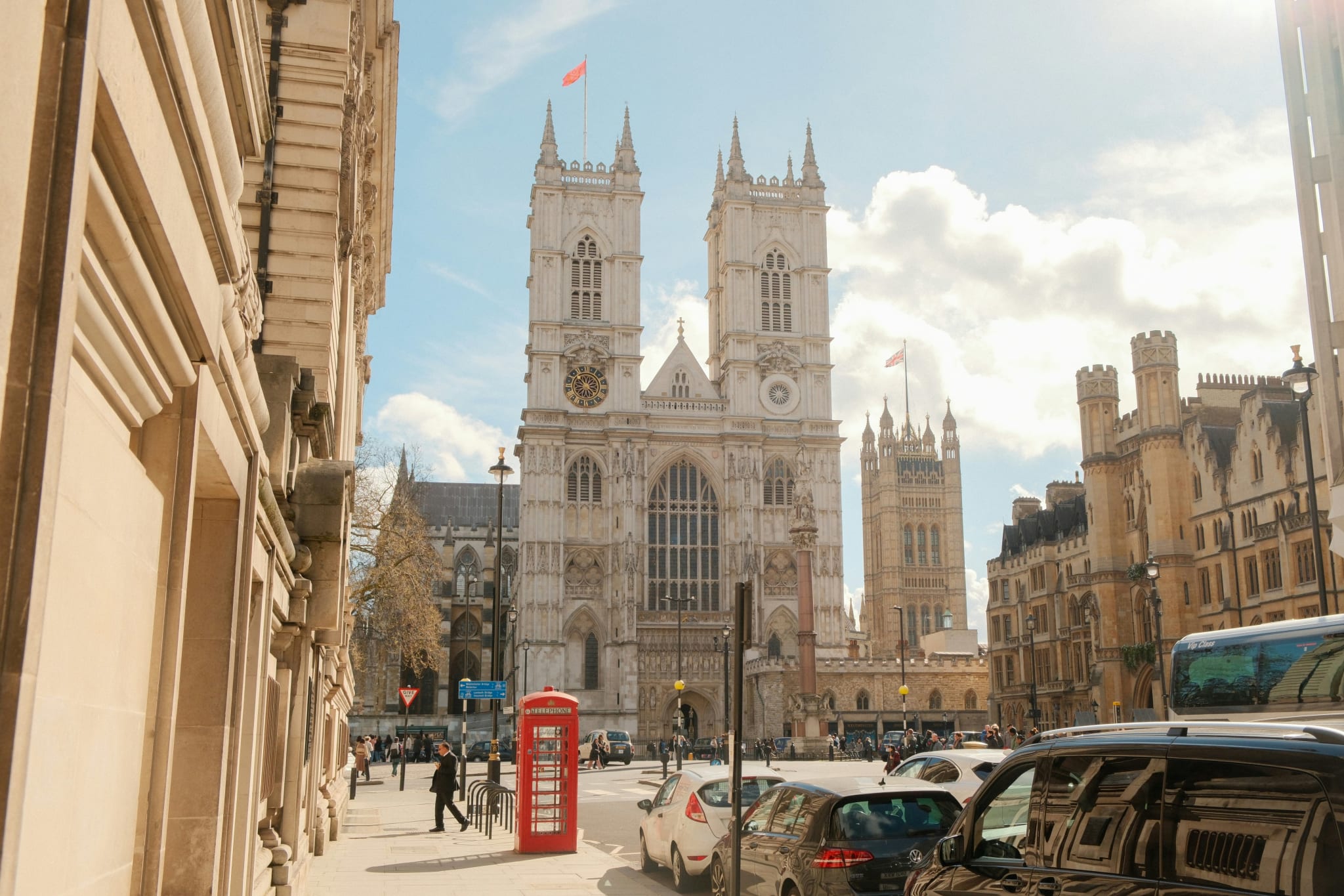 Westminster Abbey in London, the first stop on a three-day London itinerary