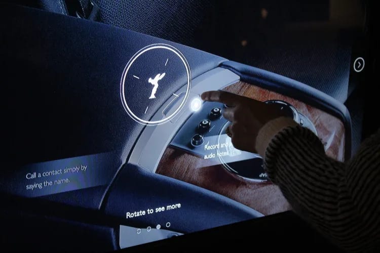 Inside Rolls Royce Immersive Experience at the Saatchi Gallery