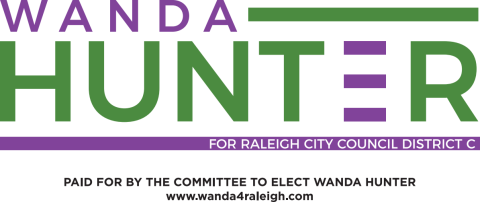 Wanda Hunter  for Raleigh City Council District C 