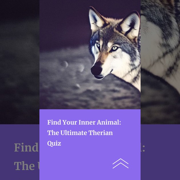 Find Your Inner Animal: The Ultimate Therian Quiz