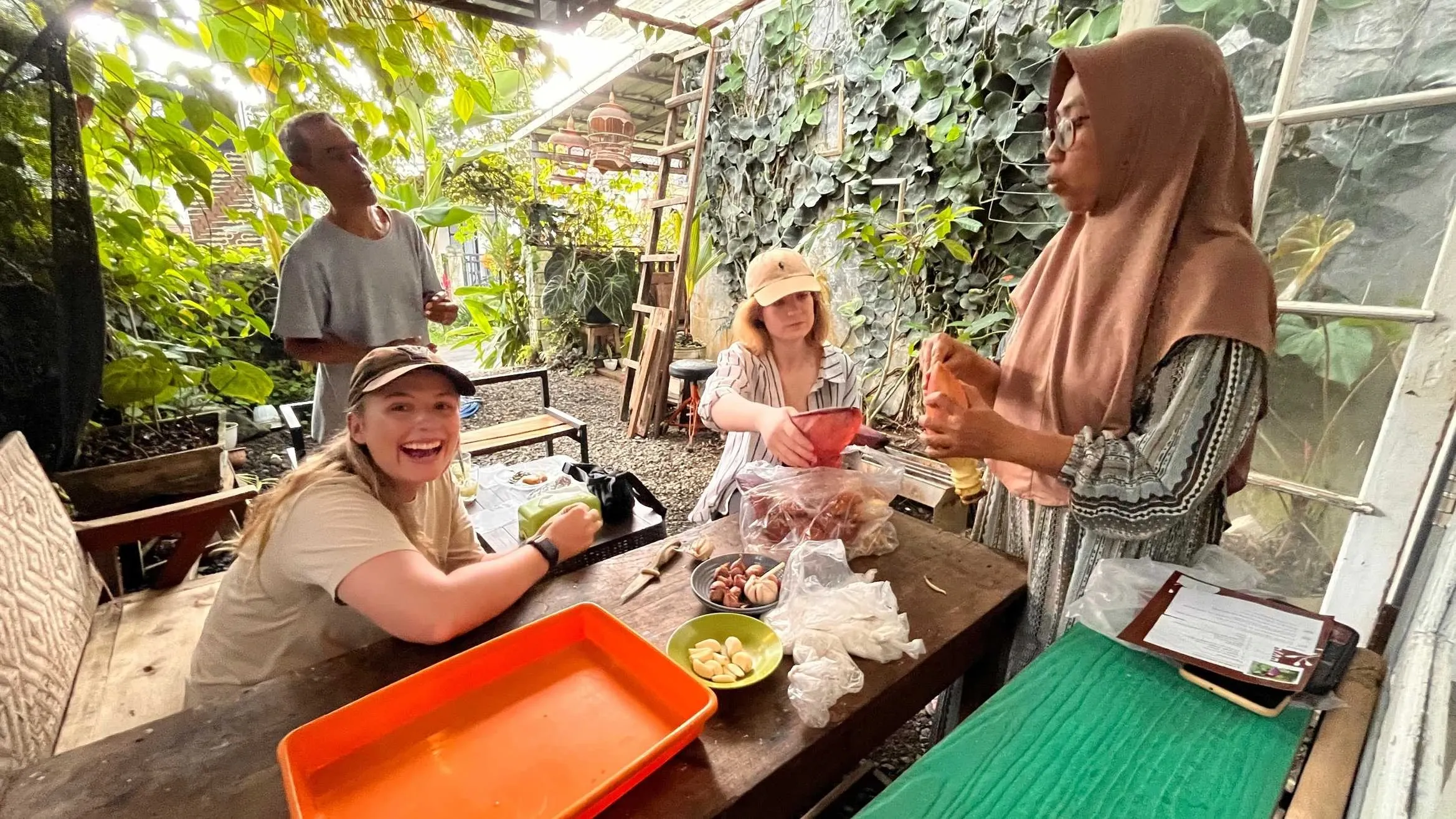 Traditional Indonesian Spices and Cooking Preparation