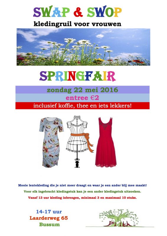 Swap & Swop, Spring Fair - Kledingruil voor vrouwen