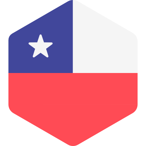 Chile's flag icon - where we operate