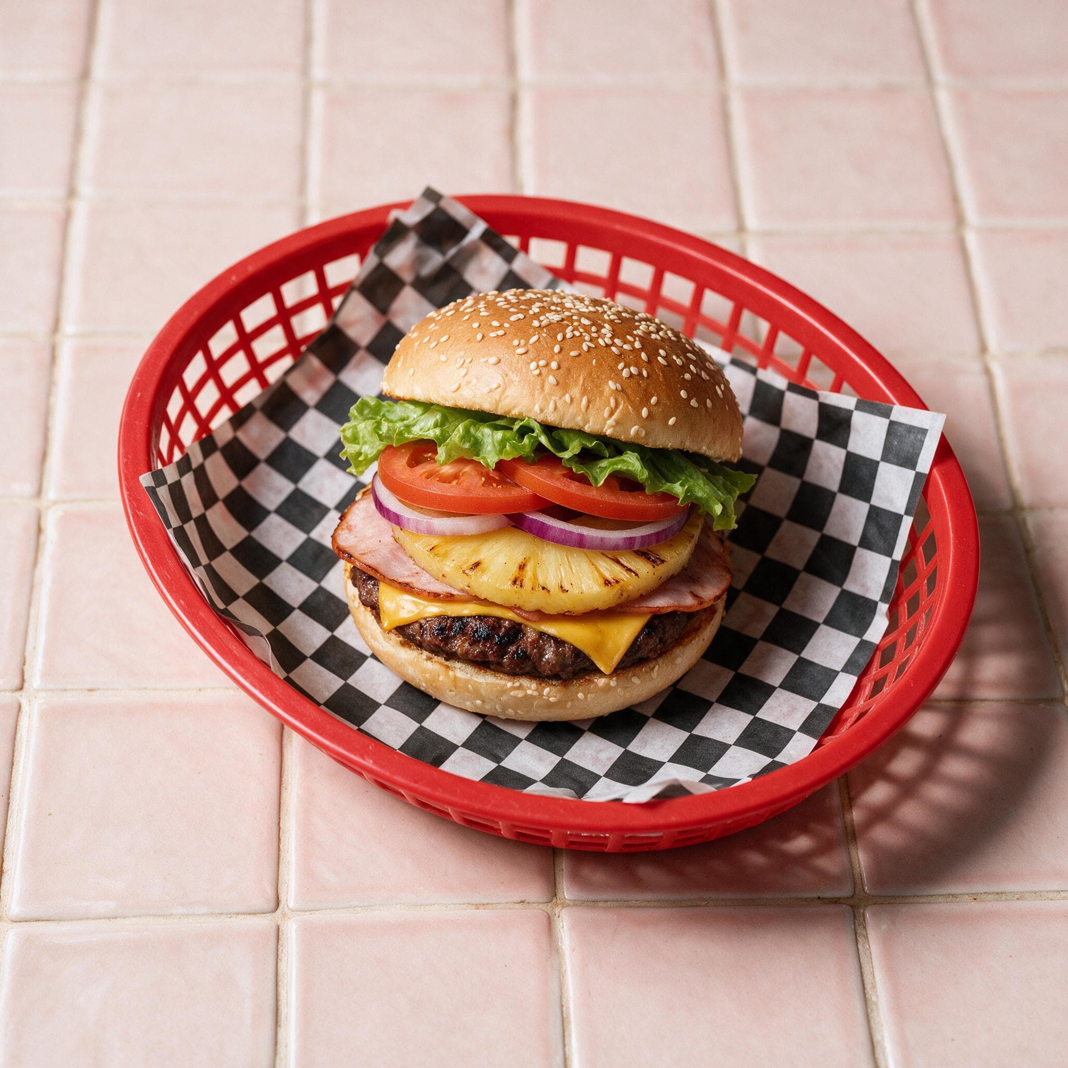 Hamburguesa Hawaiana