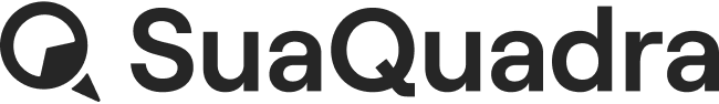 Logo SuaQadra - white version