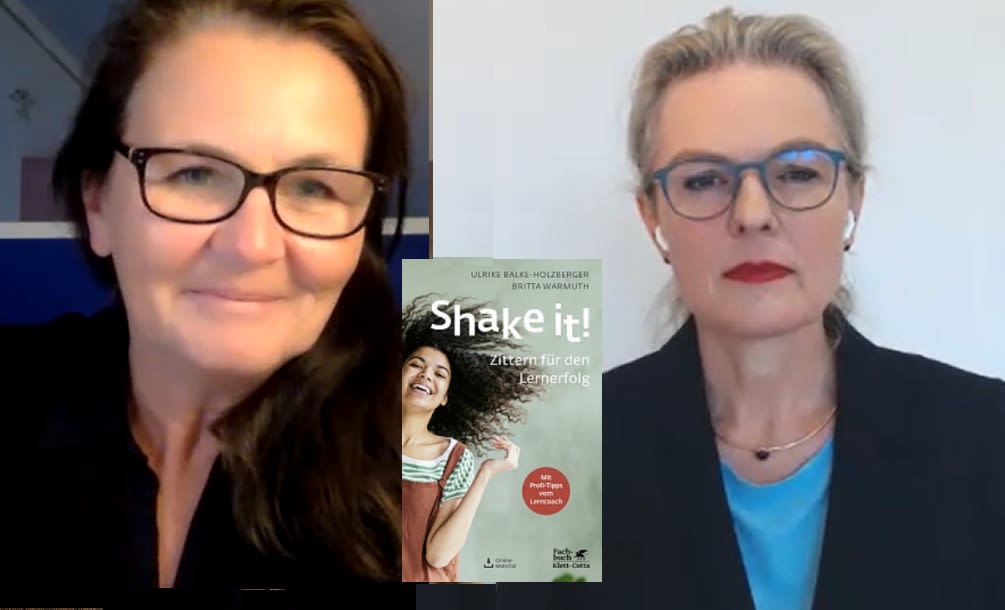 Lesebericht und Interview: Ulrike Balke-Holzberger, Britta Warmuth, Shake it! Zittern für den Lernerfolg