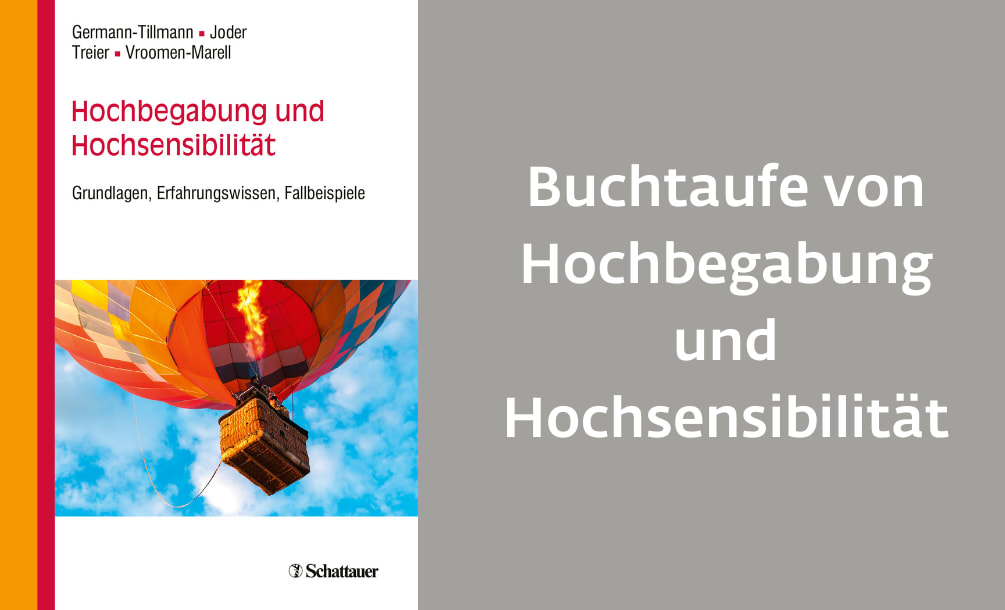 Online-Buchvorstellung mit Buchtaufe von »Hochbegabung und Hochsensibilität«