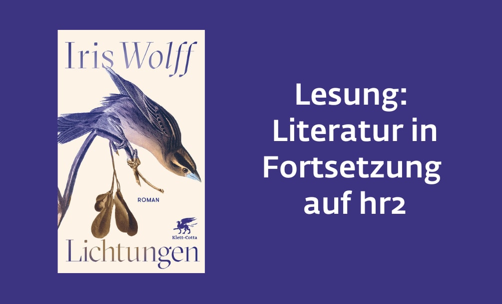 Lesung zu »Lichtungen«