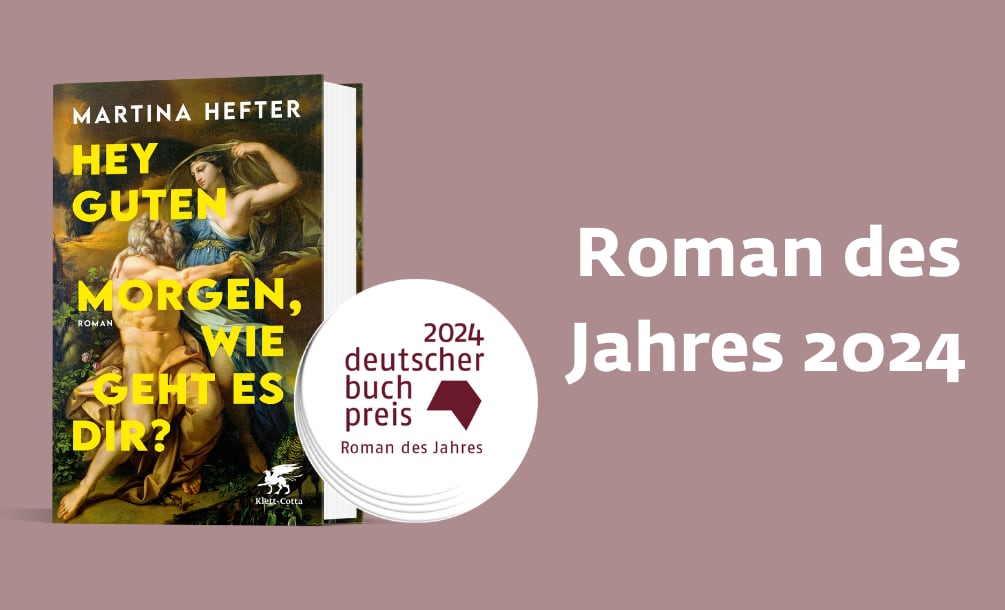Deutscher Buchpreis 2024 für Martina Hefter KlettCotta