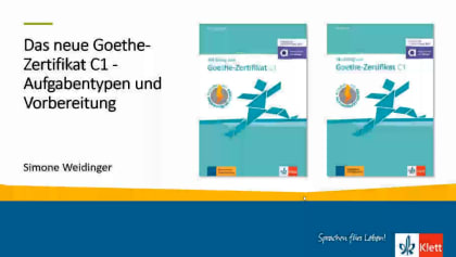 Das neue Goethe-Zertifikat C1 - Aufgabentypen und Vorbereitung