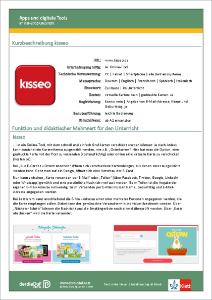 App-Beschreibung: KISSEO