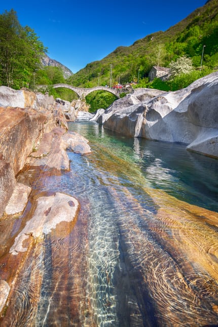 Das Verzascatal in der Schweiz