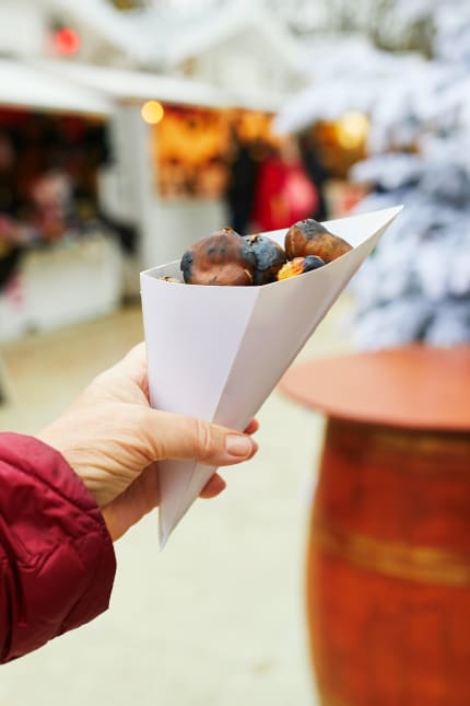 Auf dem Weihnachtsmarkt