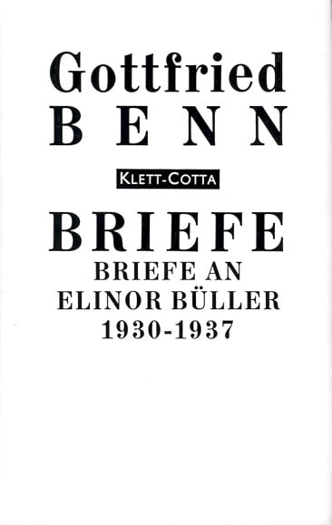 Briefe an Elinor Büller-Klinkowström 1930-1937