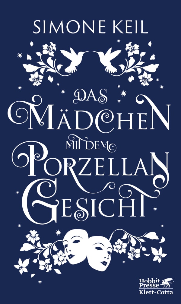 Bücherblog. Neuerscheinungen. Buchcover. Das Mädchen mit dem Porzellangesicht von Simone Keil. Fantasy. Klett-Cotta.