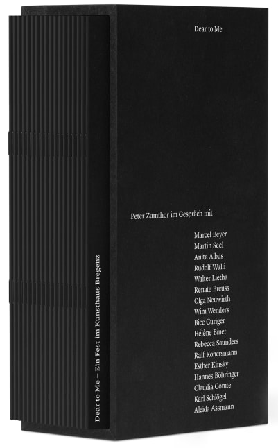 PETER ZUMTHOR 全集 Peter Zumthor Works | Lars Müller Publishers