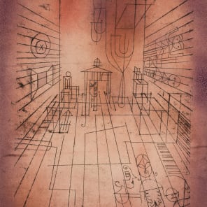 Paul Klee p65 Anderes Geisterzimmer o167oq