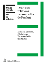 Cover Buchreihe Droit de la famille pour les praticiens