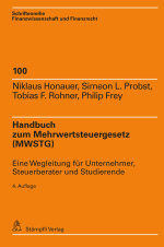 Cover Buchreihe Schriftenreihe Finanzwissenschaft und Finanzrecht (IFF)