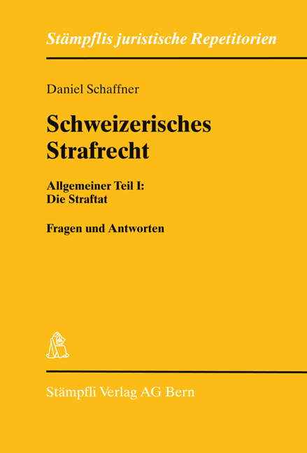 Cover Buchreihe Stämpflis juristische Repetitorien SjR