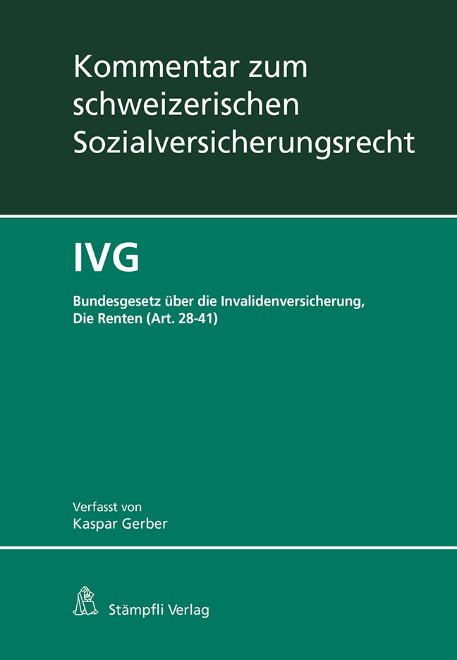 Cover Kommentar zum schweizerischen Sozialversicherungsrecht