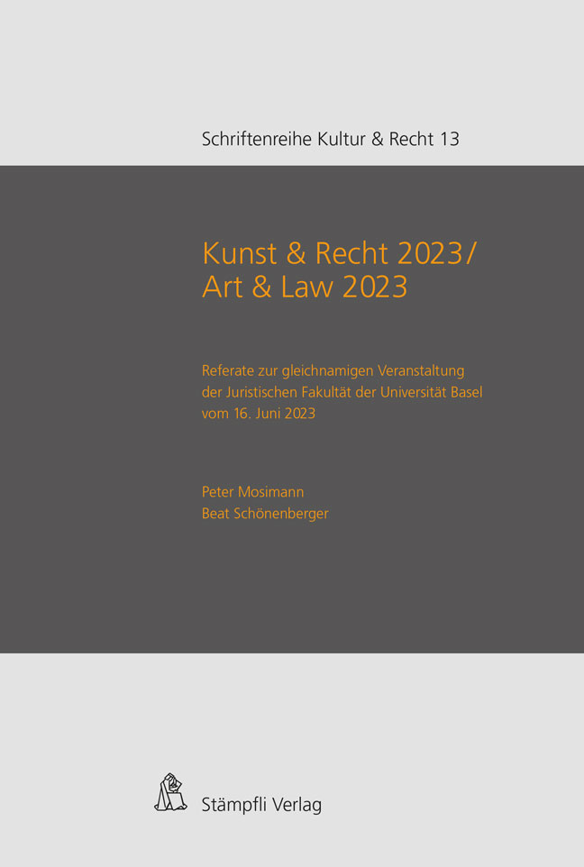 Cover Buchreihe Schriftenreihe Kultur & Recht