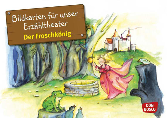 Der Froschkönig. Kamishibai Verlags des Offizieller Begreifen: Märchen Bildkartenset: Entdecken Don - | Shop Bosco Erzählen 