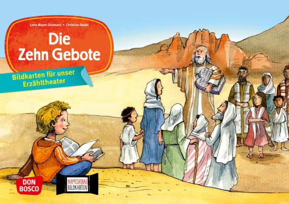 Die Zehn Gebote. Kamishibai Bildkartenset.: Entdecken - Erzählen ...