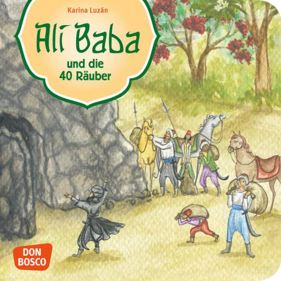 Ali Baba und die 40 Räuber. MiniBilderbuch Don Bosco Minis Märchen Offizieller Shop des Don Ali Baba und die 40 Räuber. MiniBilderbuch Don Bosco Minis Märchen Offizieller Shop des Don