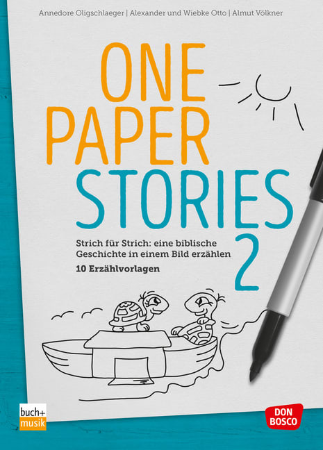 One Paper Stories Band 2: Strich für Strich: eine biblische Geschichte in  einem Bild erzählen – 10 Erzählvorlagen