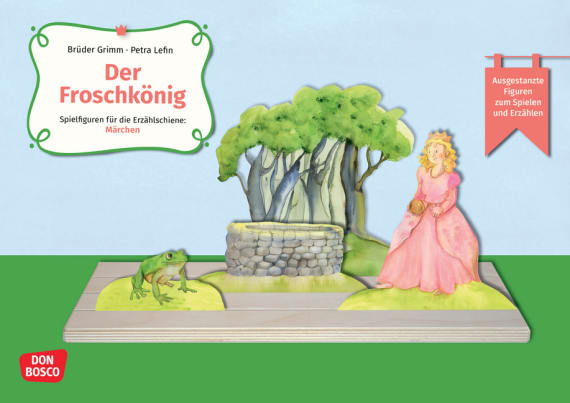 Der Froschkönig. Erzählschienen-Figurenset: Ausgestanzte Spielfiguren