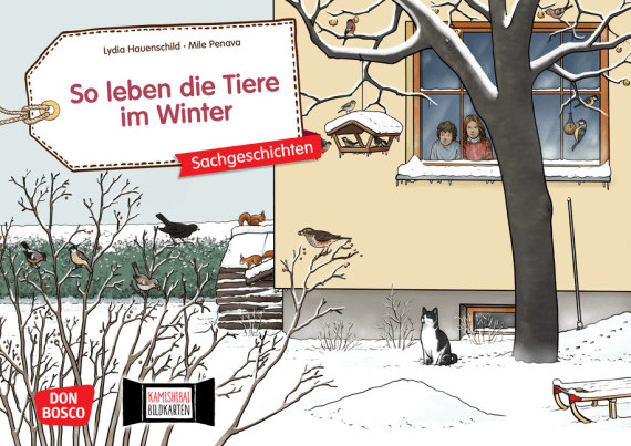 So Leben Die Tiere Im Winter Kamishibai Bildkartenset Entdecken