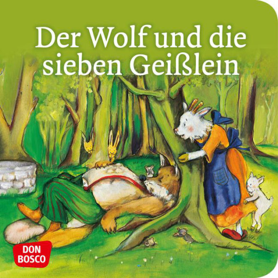 Der Wolf Und Die Sieben Geisslein Mini Bilderbuch Don Bosco Minis Marchen Kita Info Der Onlineshop Fur Erzieherinnen Und Erzieher