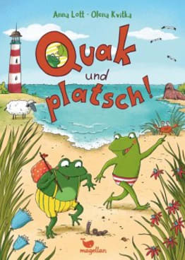Anna Lott liest aus "Quak und platsch!"