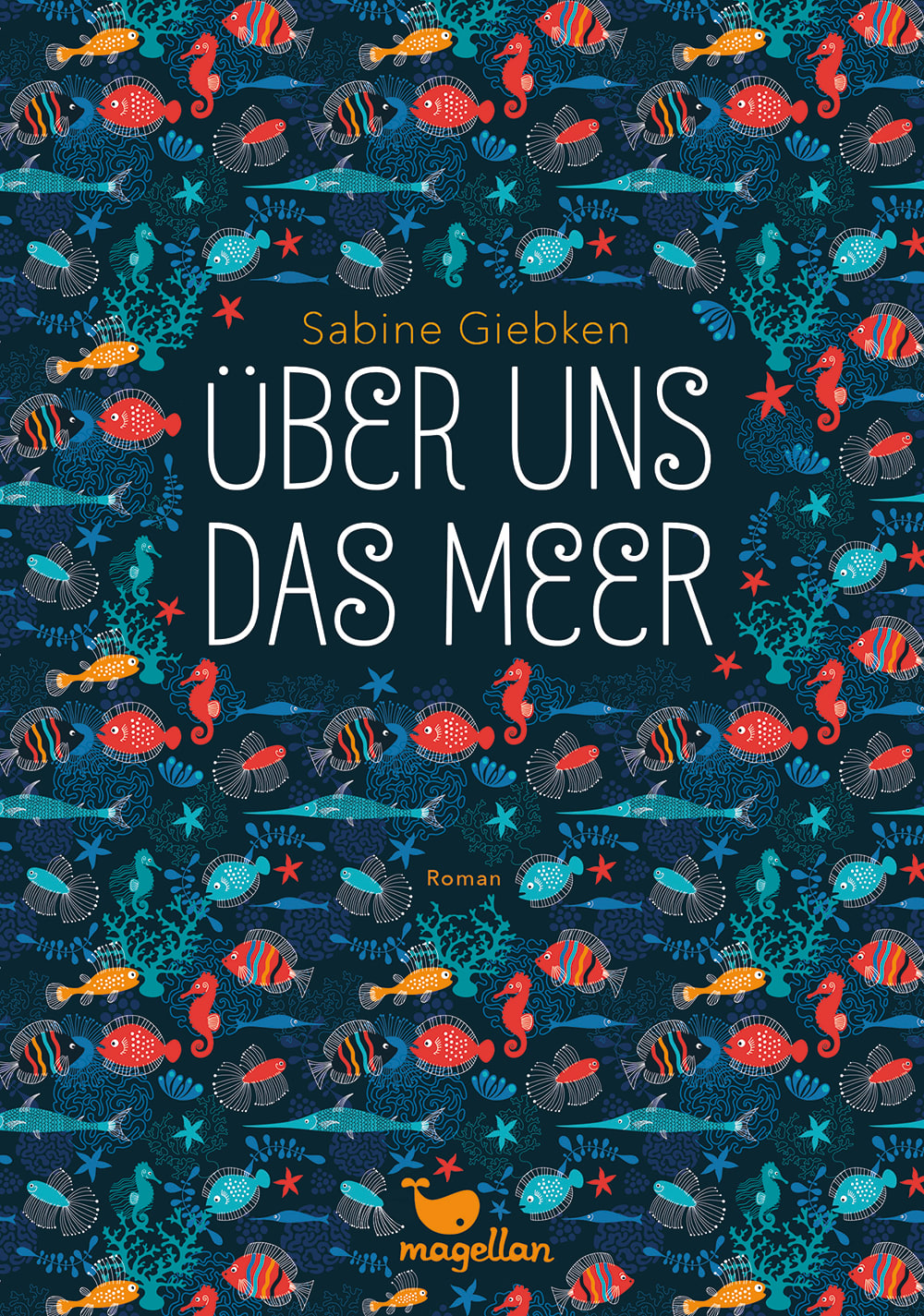 Cover Über uns das Meer Jugendbuch von Sabine Giebken