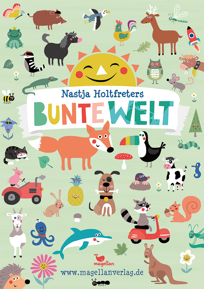 Plakat "Bunte Welt"