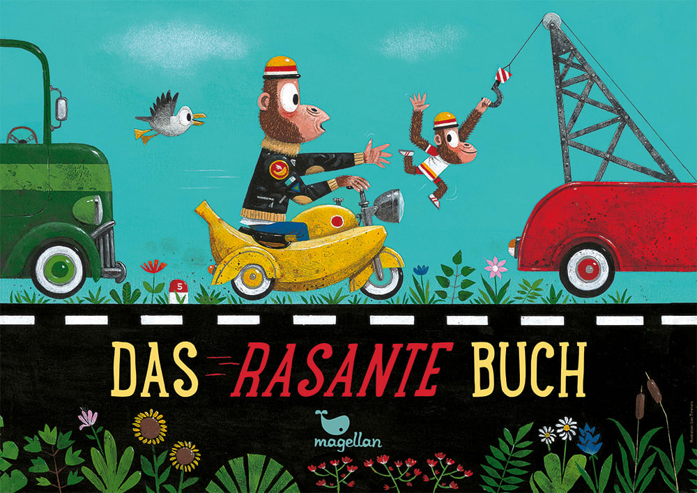 Plakat Das rasante Buch