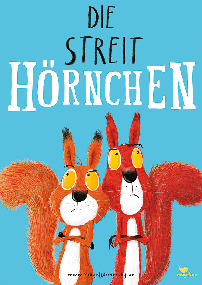 Plakat "Die Streithörnchen"