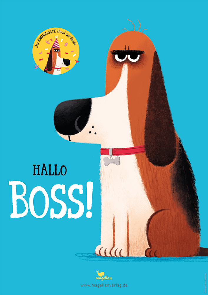 Plakat Hallo Boss!