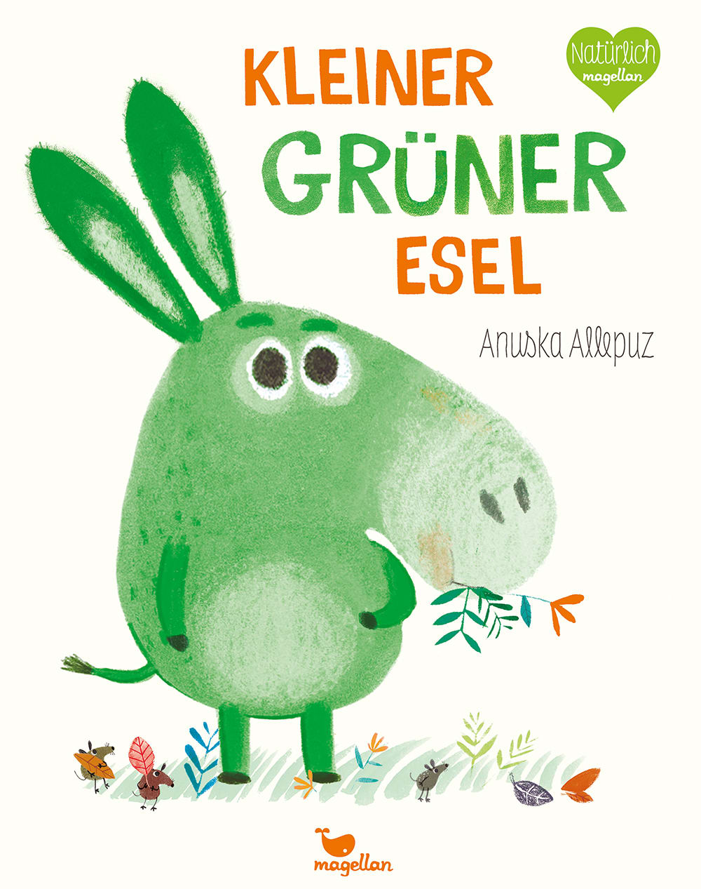 Cover Kleiner grüner Esel Bilderbuch von Anuska Allepuz