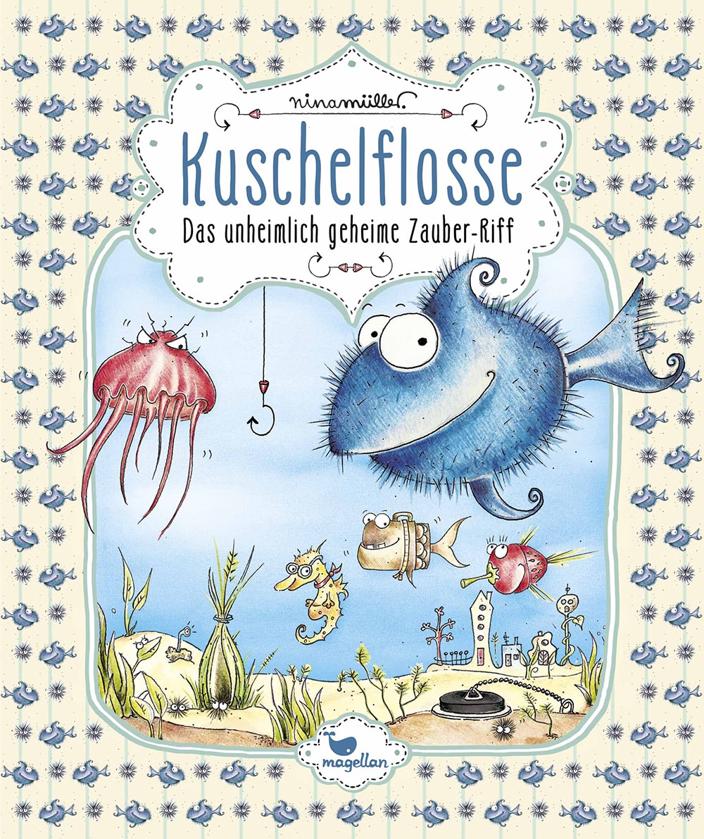 Cover Kuschelflosse Band 1 Zauberriff Vorlesebuch von Nina Mueller