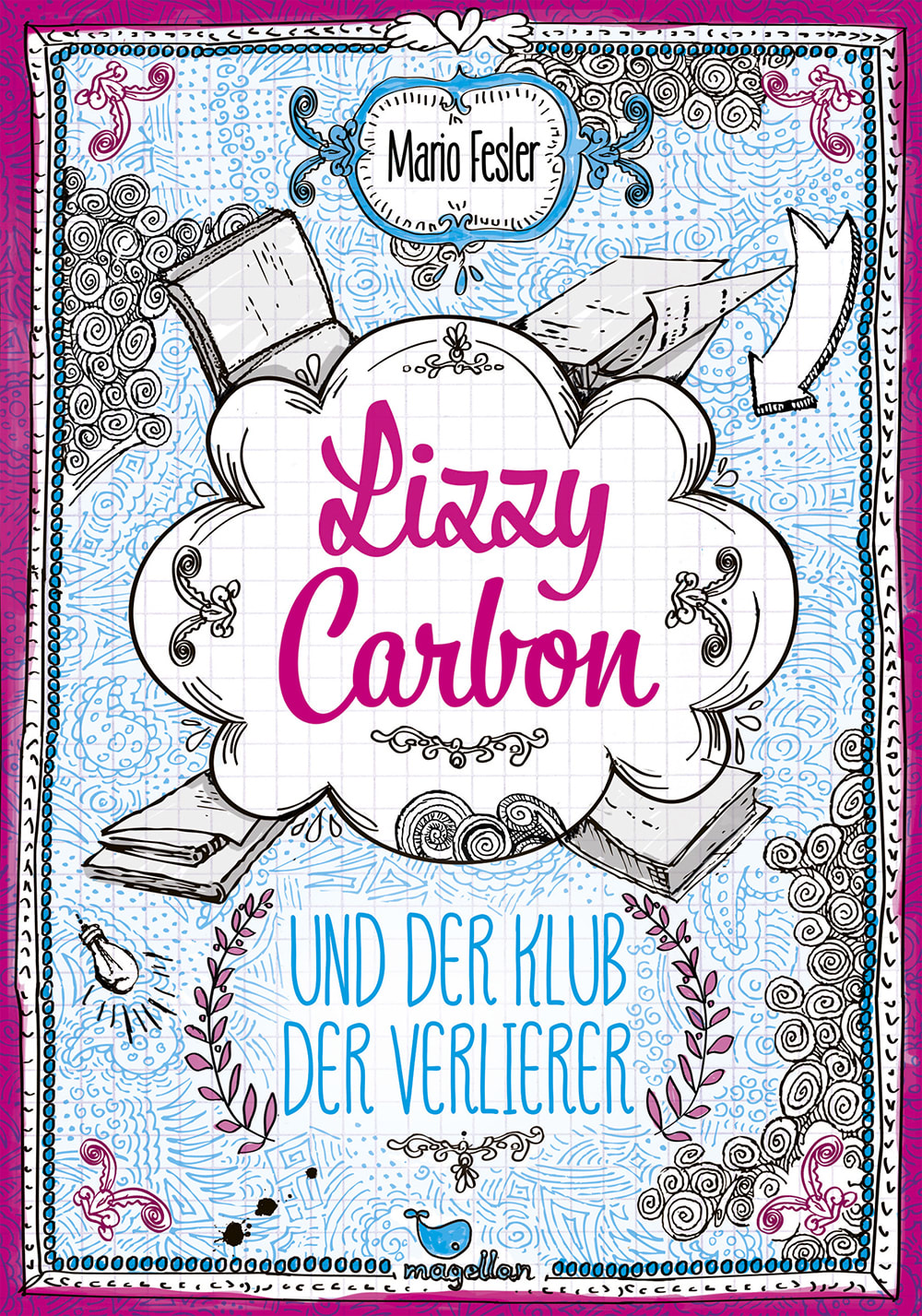 Cover Lizzy Carbon Band1 Und der Klub der Verlierer Jugendbuch von Mario Fesler