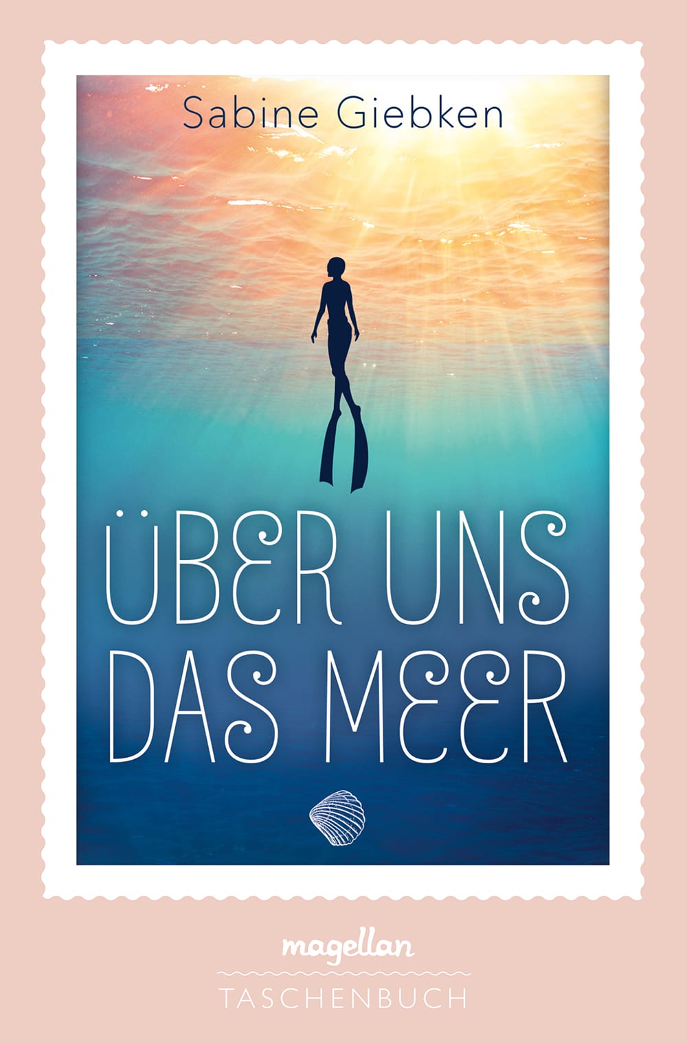 Cover Über uns das Meer Jugendbuch von Sabine Giebken