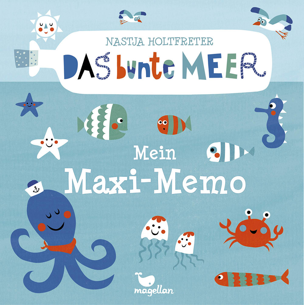 Cover Das bunte Meer Mein Maxi-Memo Memo-Spiel von Nastja Holtfreter