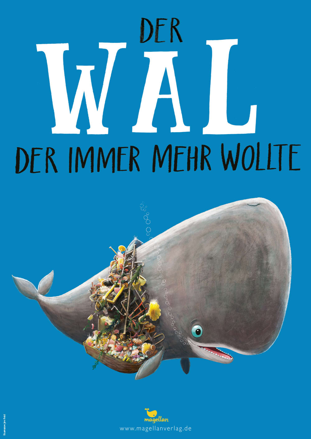 Plakat Der Wal, der immer mehr wollte