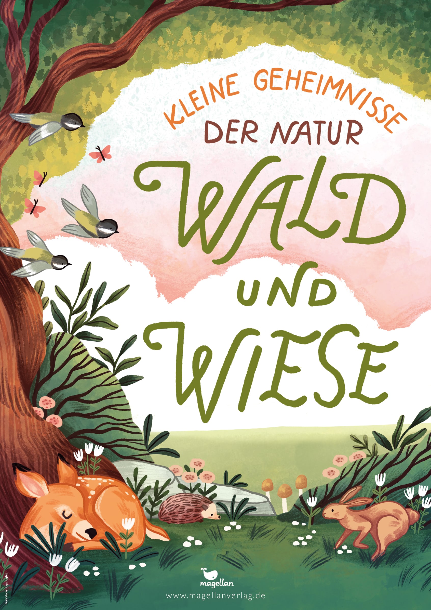 Plakat Kleine Geheimisse der Natur - Wald und Wiese